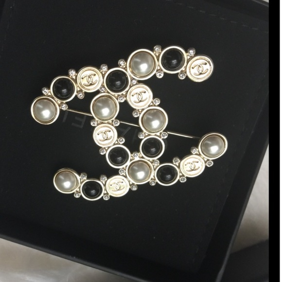 🔥CHANEL Classic CC crystal brooch - Picture 4 of 5